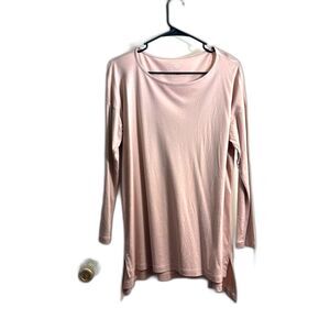 Women's Eileen Fisher Tencel Jersey Long Sleeve Tunic Size PL